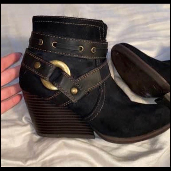 Wedge Booties - Picture 2 of 3